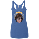 T-Shirts Vintage Royal / X-Small The Climatologist Women's Triblend Racerback Tank