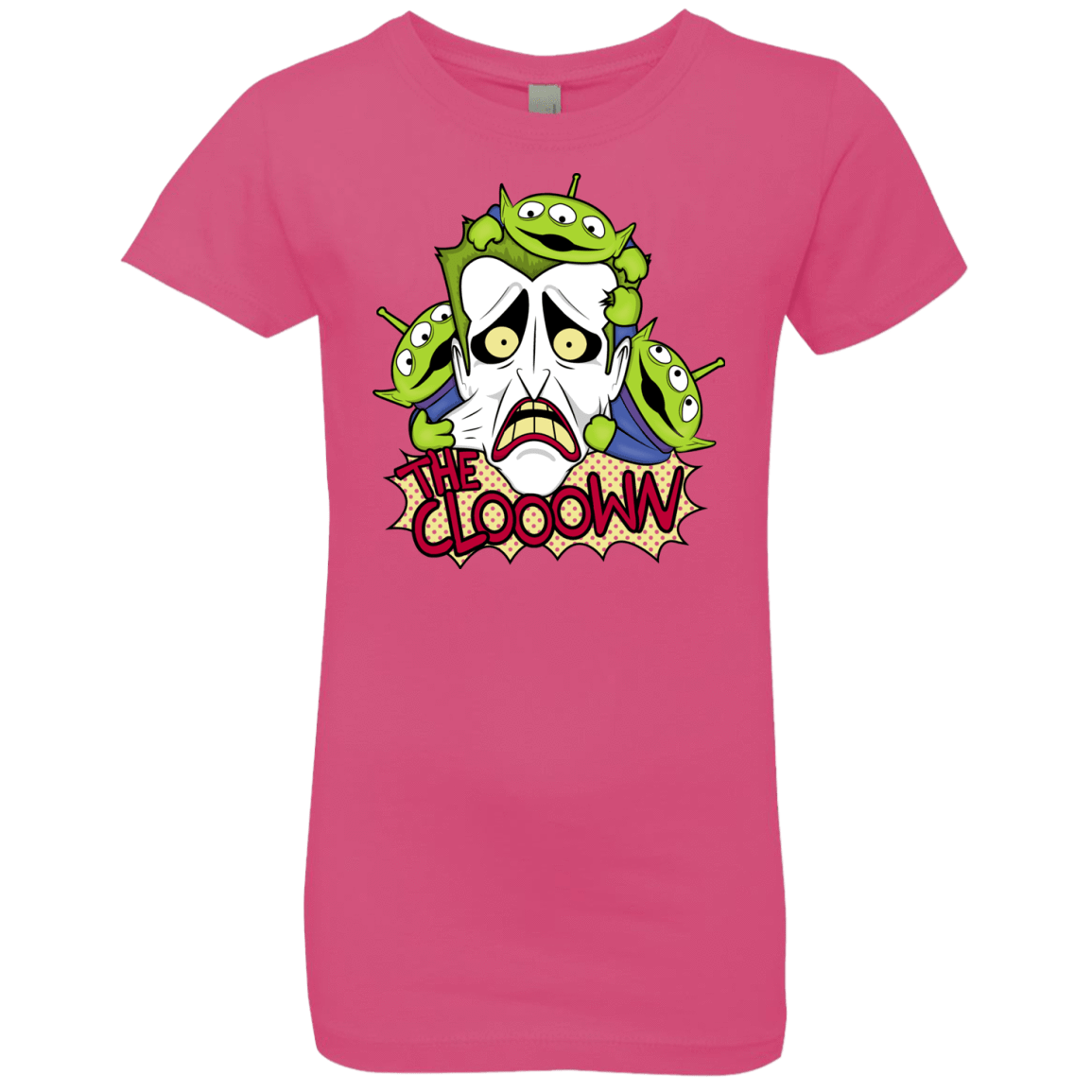 T-Shirts Hot Pink / YXS The clooown Girls Premium T-Shirt