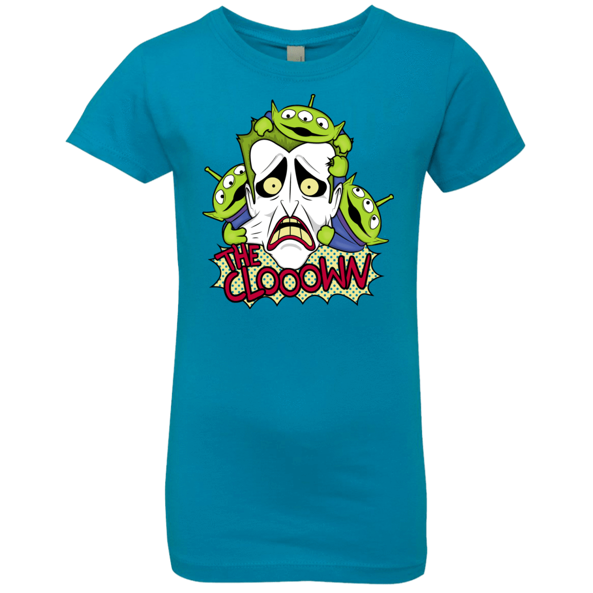 T-Shirts Turquoise / YXS The clooown Girls Premium T-Shirt