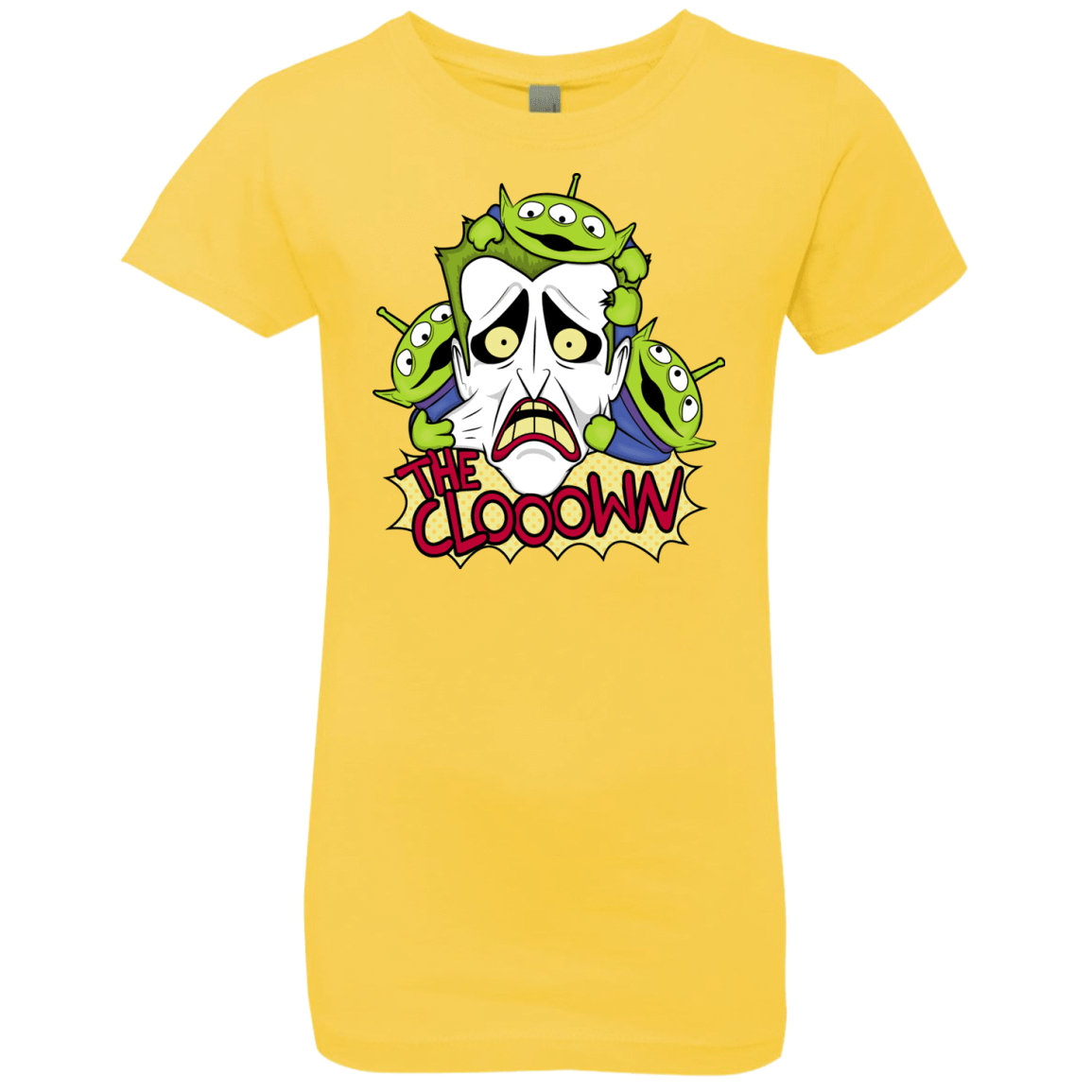 T-Shirts Vibrant Yellow / YXS The clooown Girls Premium T-Shirt