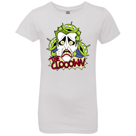 T-Shirts White / YXS The clooown Girls Premium T-Shirt
