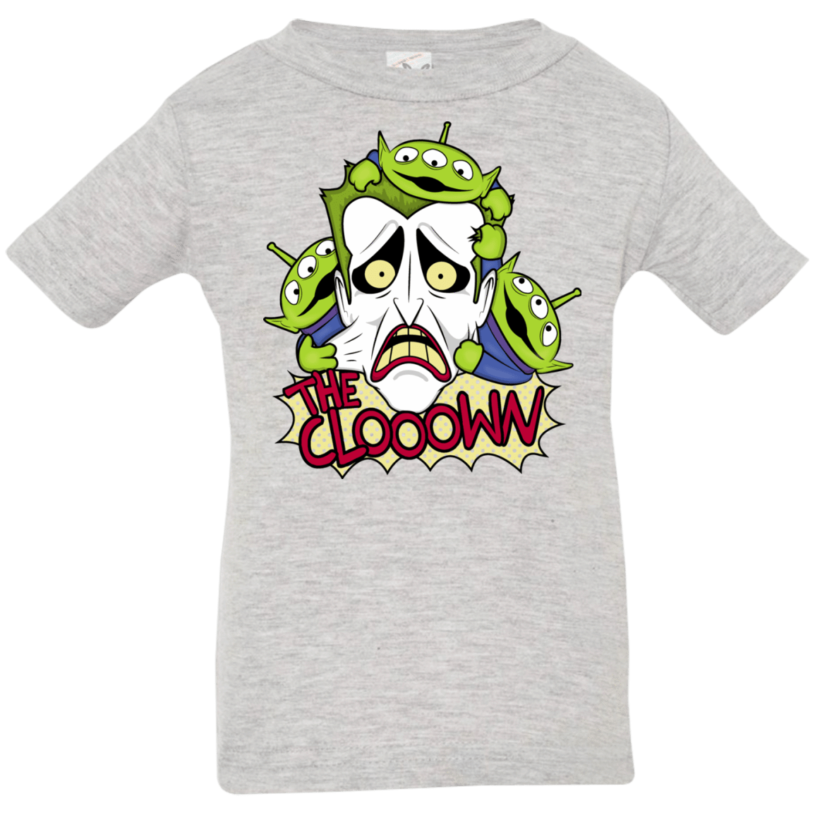 T-Shirts Heather Grey / 6 Months The clooown Infant PremiumT-Shirt