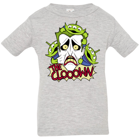 T-Shirts Heather Grey / 6 Months The clooown Infant PremiumT-Shirt