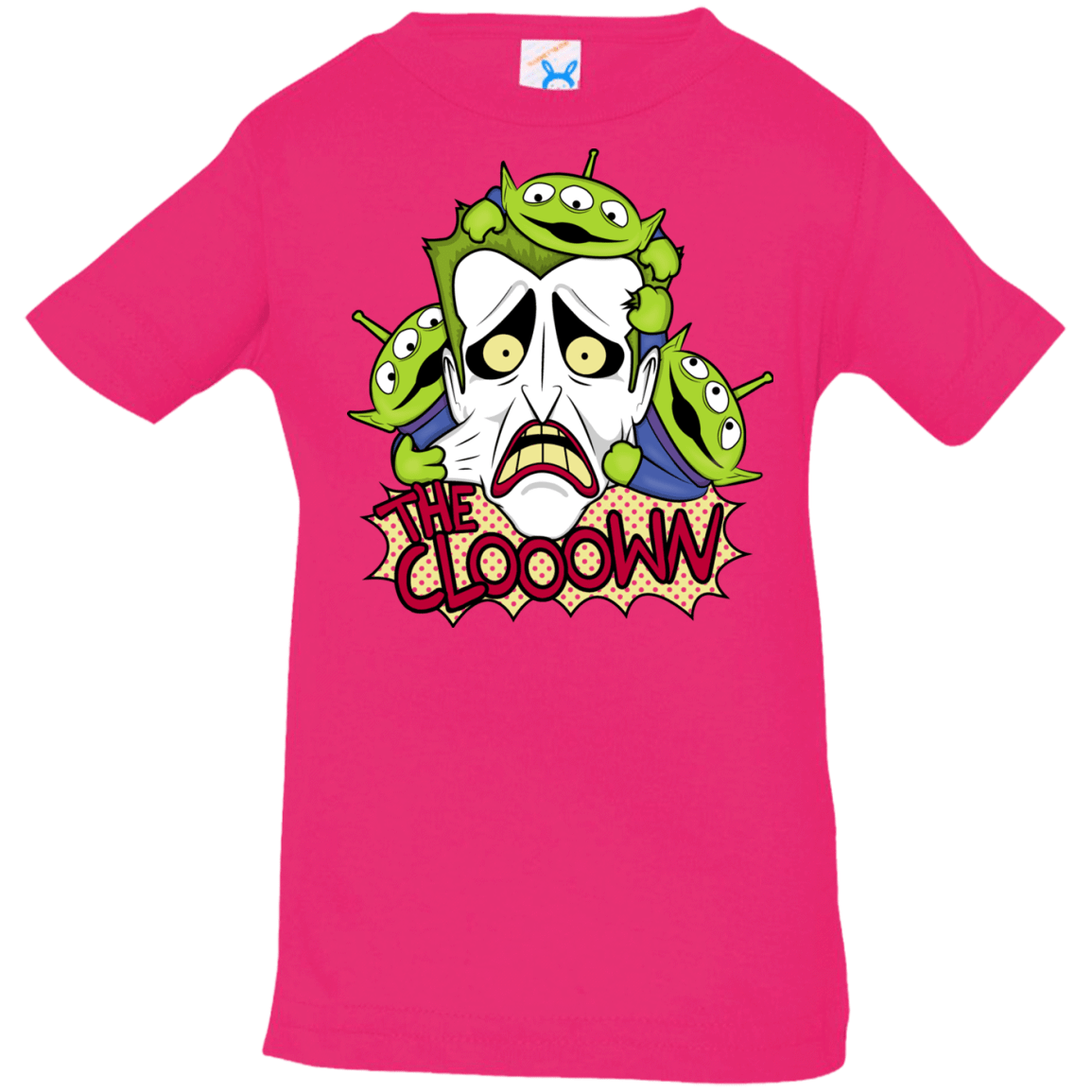T-Shirts Hot Pink / 6 Months The clooown Infant PremiumT-Shirt