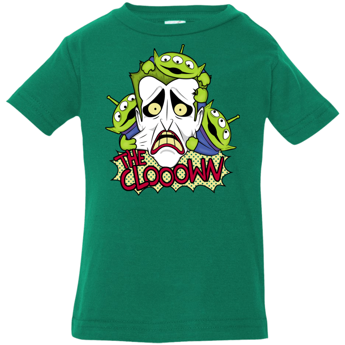 T-Shirts Kelly / 6 Months The clooown Infant PremiumT-Shirt