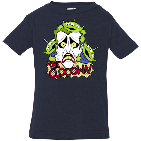 T-Shirts Navy / 6 Months The clooown Infant PremiumT-Shirt