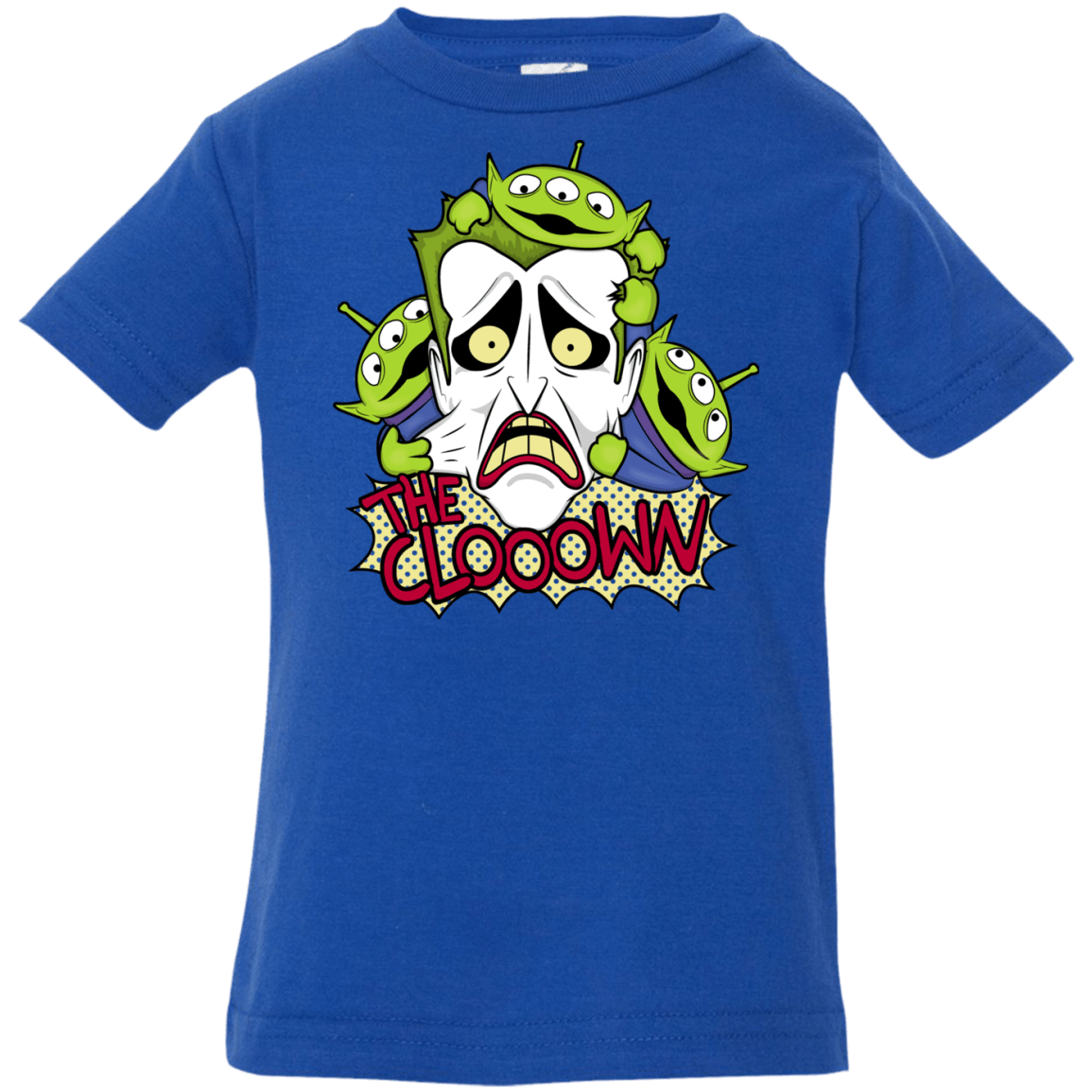 T-Shirts Royal / 6 Months The clooown Infant PremiumT-Shirt