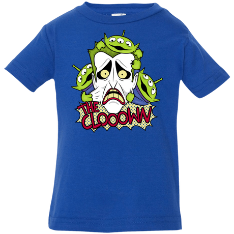 T-Shirts Royal / 6 Months The clooown Infant PremiumT-Shirt