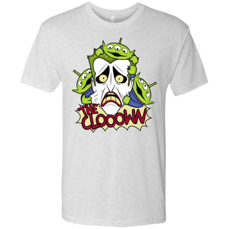 T-Shirts Heather White / Small The clooown Men's Triblend T-Shirt