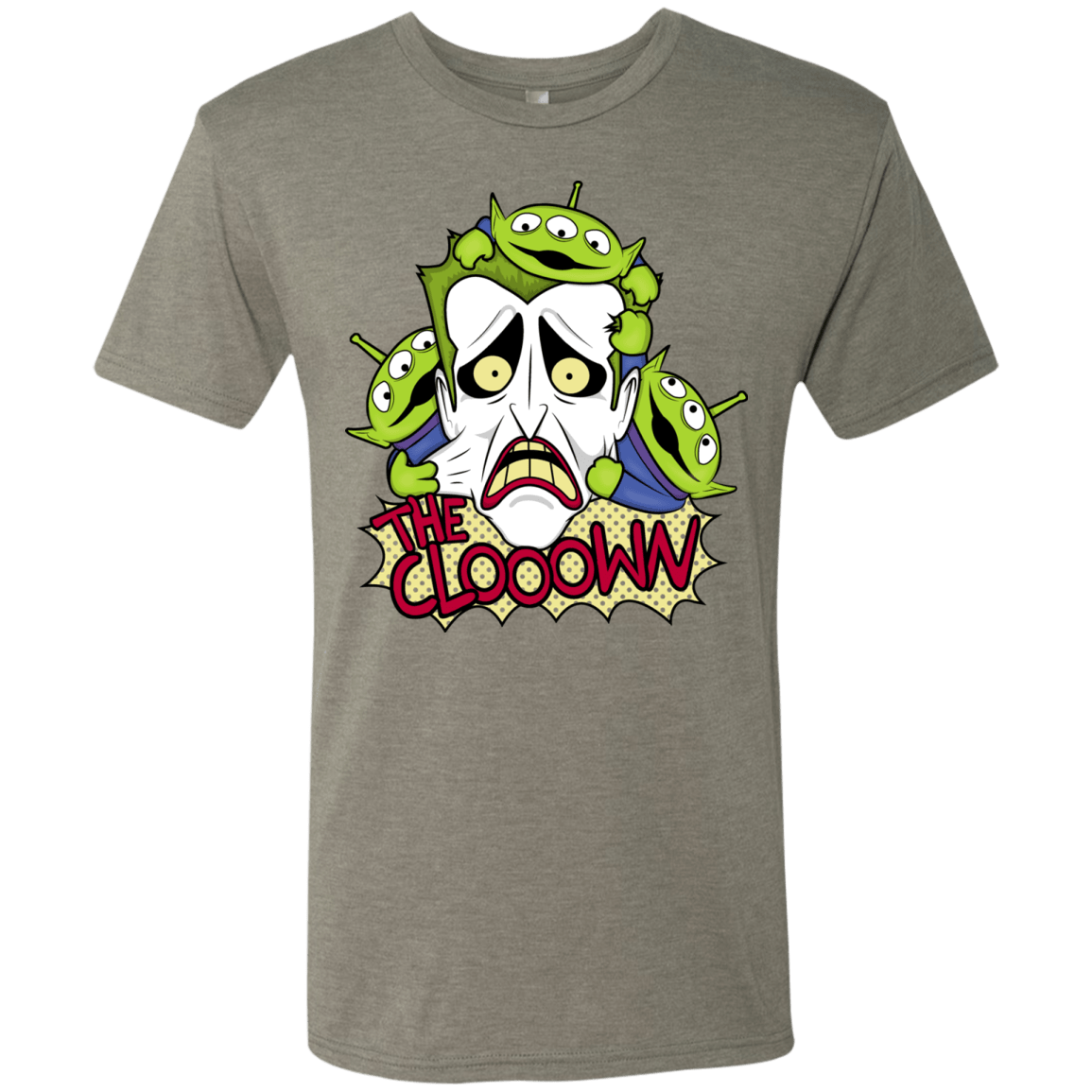 T-Shirts Venetian Grey / Small The clooown Men's Triblend T-Shirt