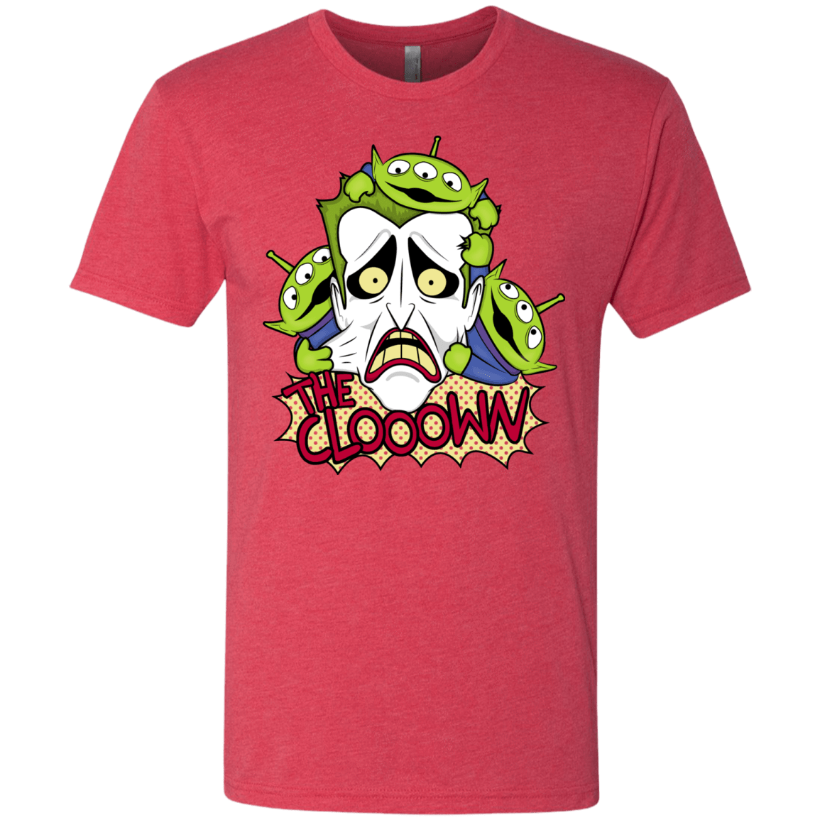 T-Shirts Vintage Red / Small The clooown Men's Triblend T-Shirt