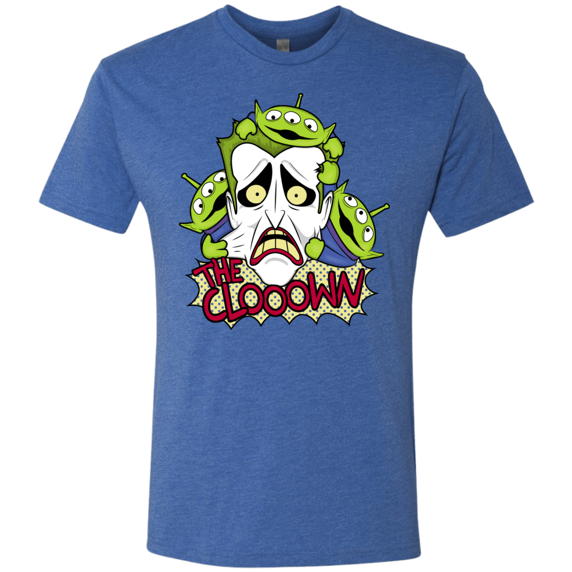 T-Shirts Vintage Royal / Small The clooown Men's Triblend T-Shirt