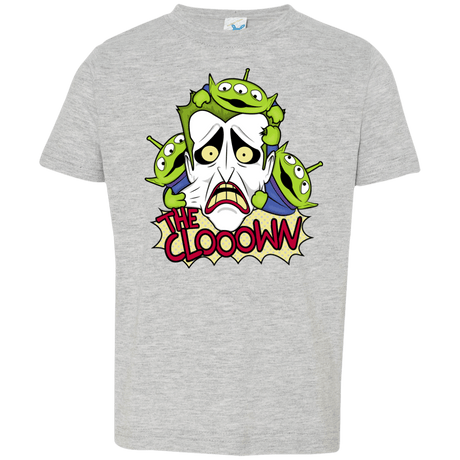 T-Shirts Heather Grey / 2T The clooown Toddler Premium T-Shirt