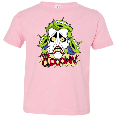 T-Shirts Pink / 2T The clooown Toddler Premium T-Shirt