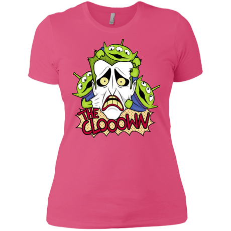 T-Shirts Hot Pink / X-Small The clooown Women's Premium T-Shirt