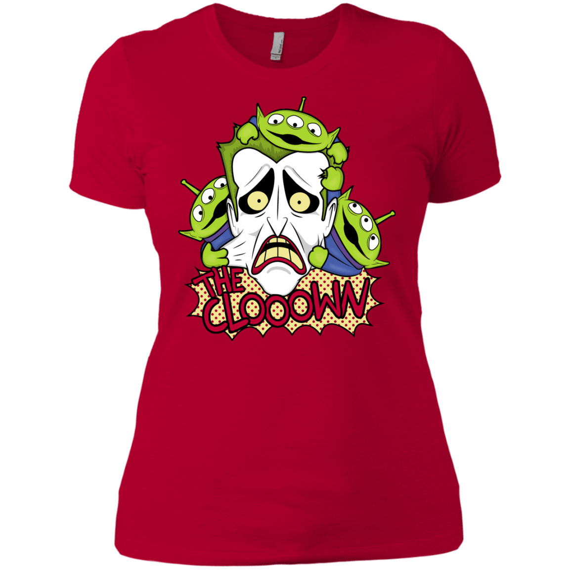 T-Shirts Red / X-Small The clooown Women's Premium T-Shirt
