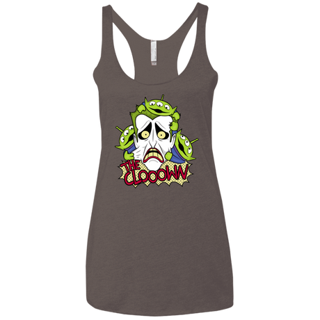 T-Shirts Macchiato / X-Small The clooown Women's Triblend Racerback Tank
