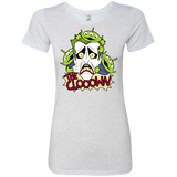 T-Shirts Heather White / Small The clooown Women's Triblend T-Shirt