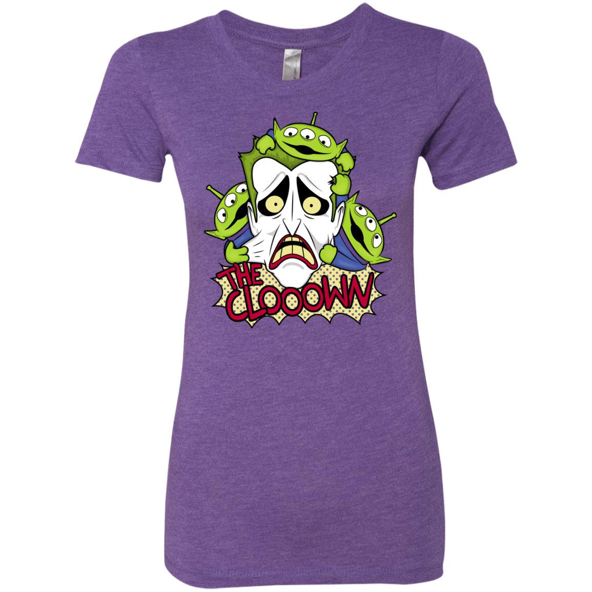 T-Shirts Purple Rush / Small The clooown Women's Triblend T-Shirt