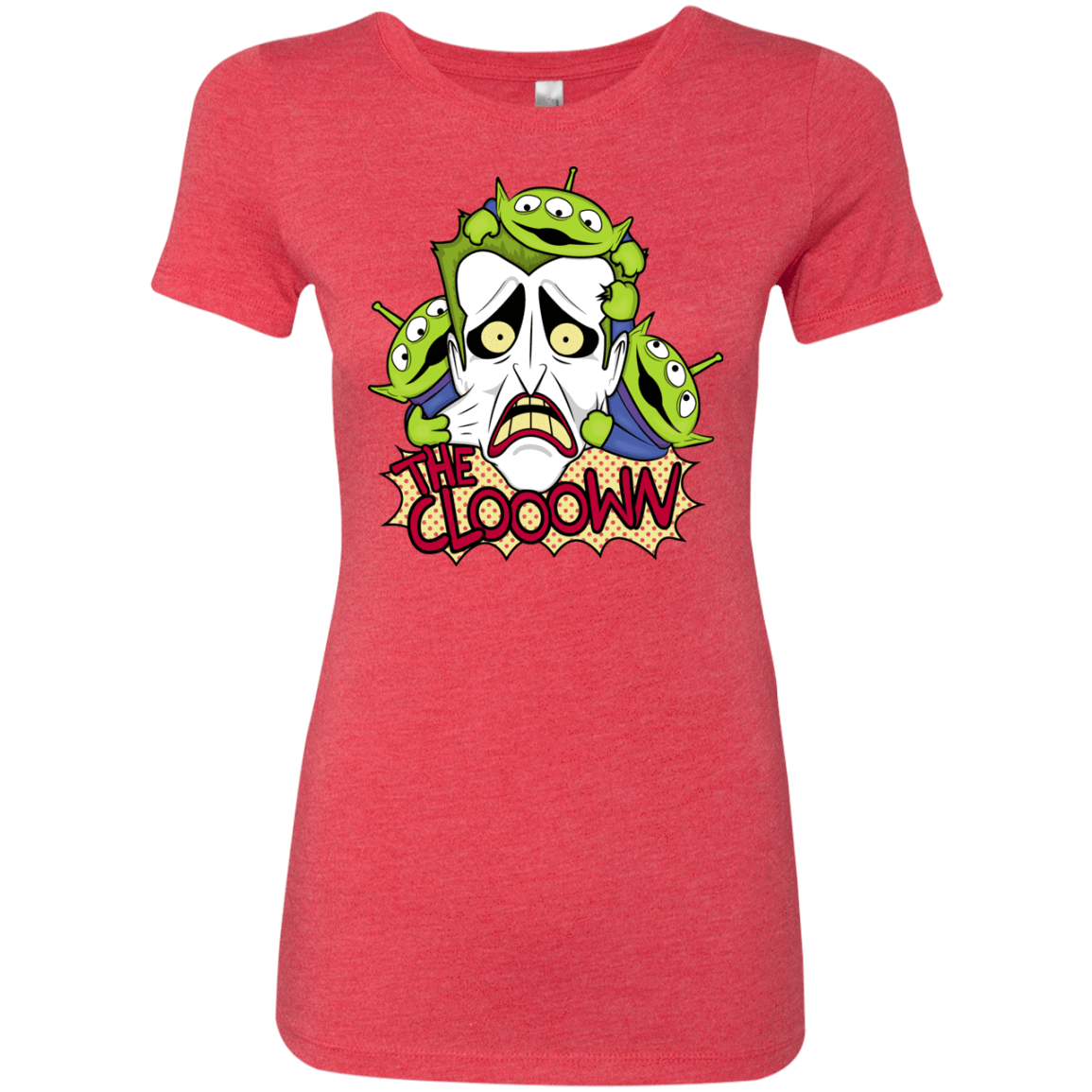 T-Shirts Vintage Red / Small The clooown Women's Triblend T-Shirt