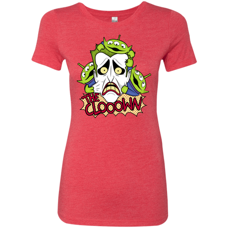T-Shirts Vintage Red / Small The clooown Women's Triblend T-Shirt