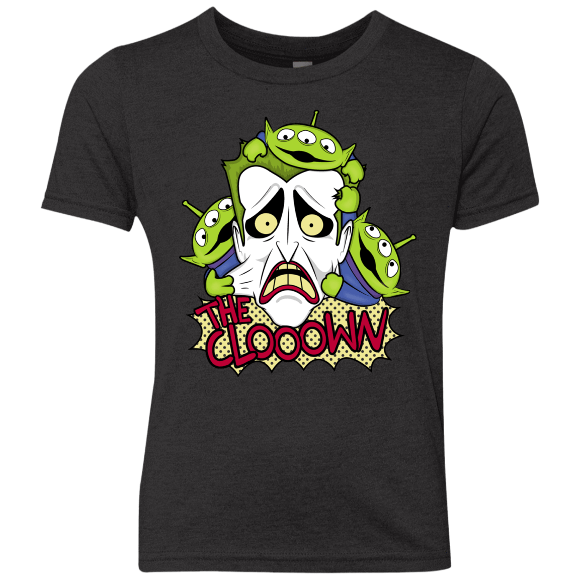 T-Shirts Vintage Black / YXS The clooown Youth Triblend T-Shirt