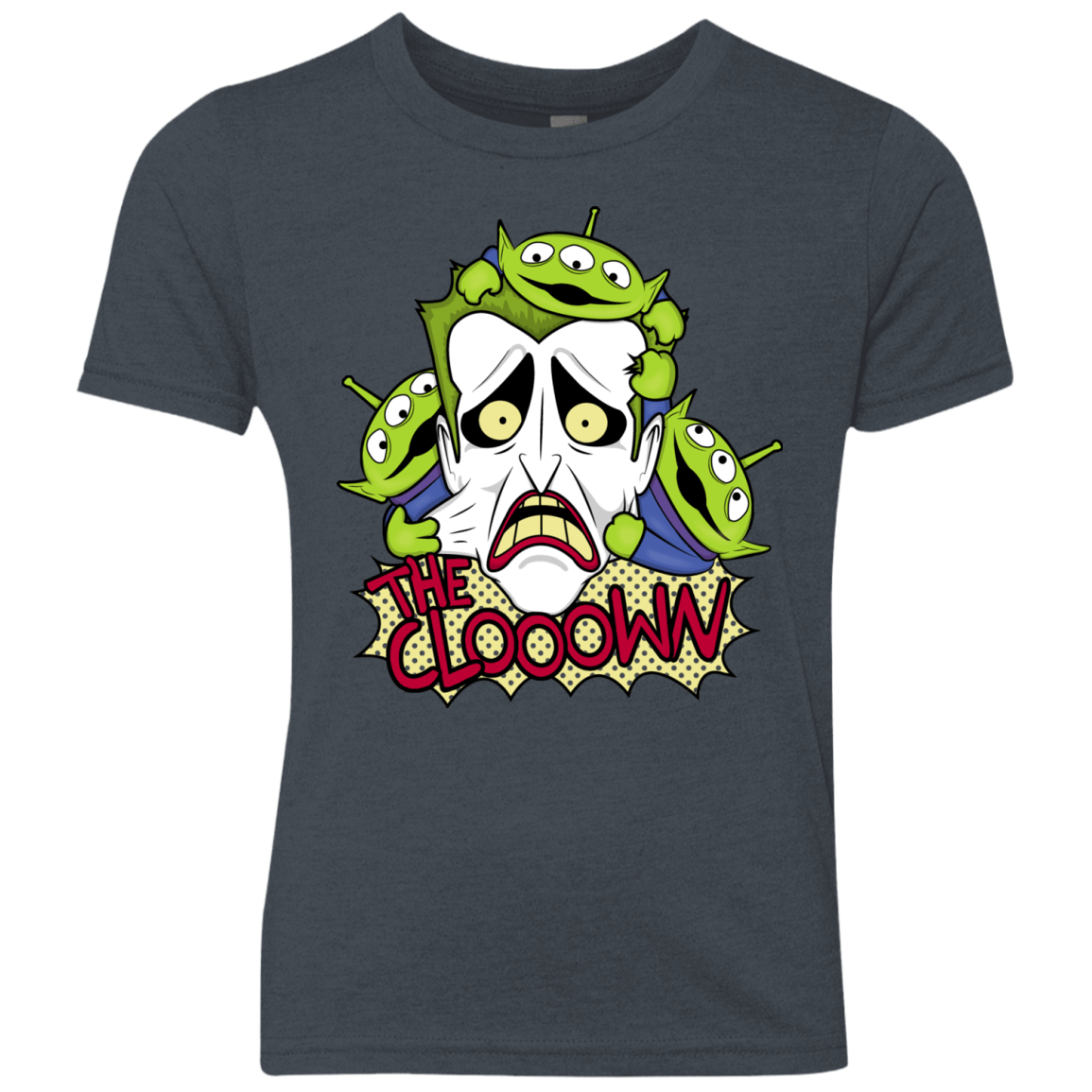 T-Shirts Vintage Navy / YXS The clooown Youth Triblend T-Shirt