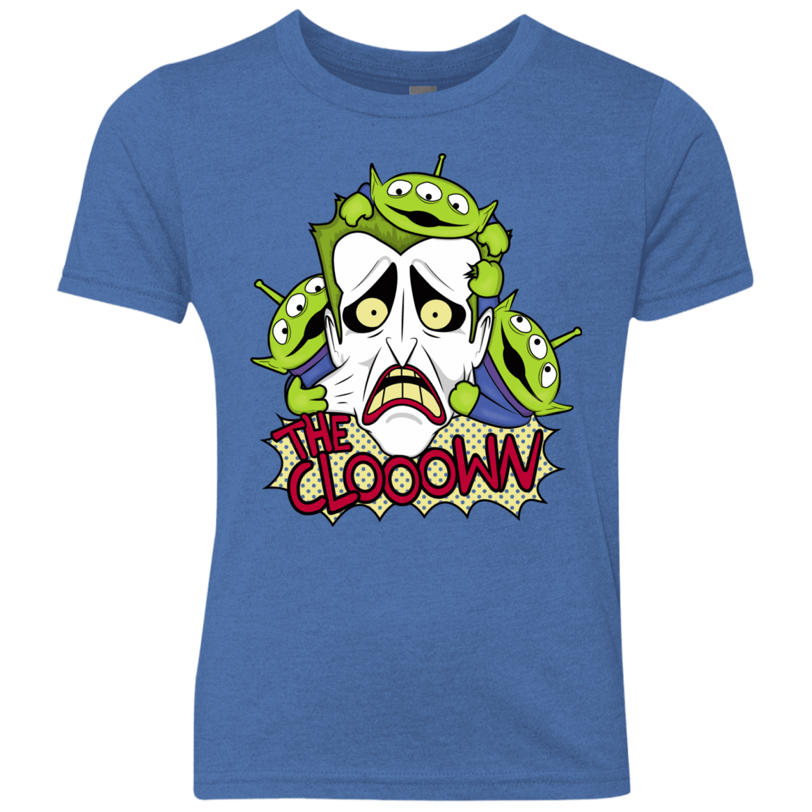 T-Shirts Vintage Royal / YXS The clooown Youth Triblend T-Shirt