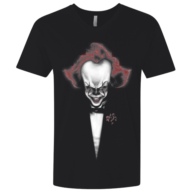 T-Shirts Black / X-Small The Clown Father Men's Premium V-Neck
