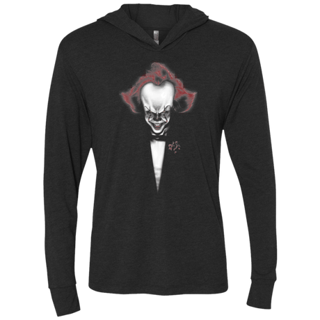 T-Shirts Vintage Black / X-Small The Clown Father Triblend Long Sleeve Hoodie Tee