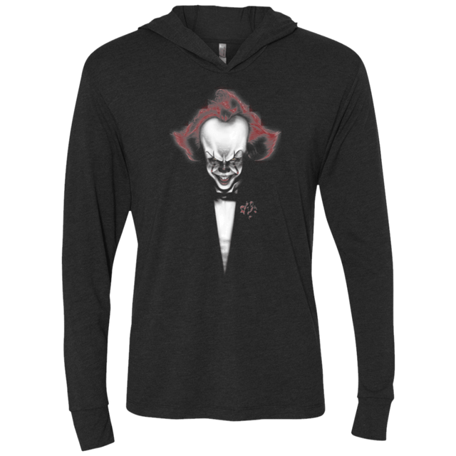 T-Shirts Vintage Black / X-Small The Clown Father Triblend Long Sleeve Hoodie Tee