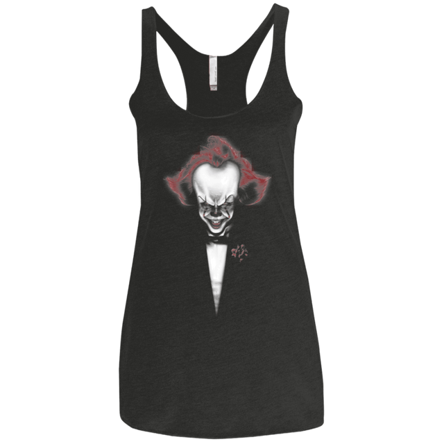 T-Shirts Vintage Black / X-Small The Clown Father Women's Triblend Racerback Tank