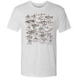 T-Shirts Heather White / S The Collection Men's Triblend T-Shirt