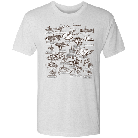 T-Shirts Heather White / S The Collection Men's Triblend T-Shirt