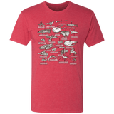 T-Shirts Vintage Red / S The Collection Men's Triblend T-Shirt