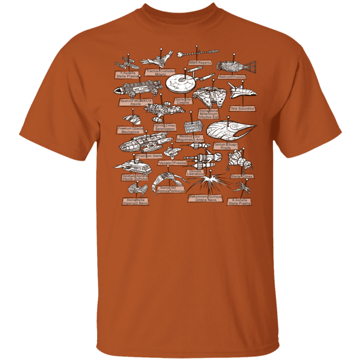 T-Shirts Texas Orange / S The Collection T-Shirt