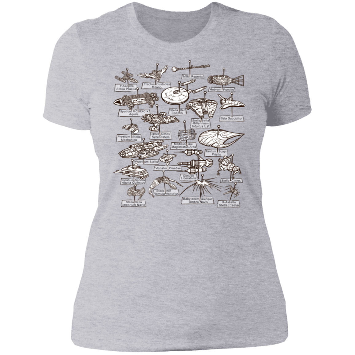 T-Shirts Heather Grey / S The Collection Women's Premium T-Shirt