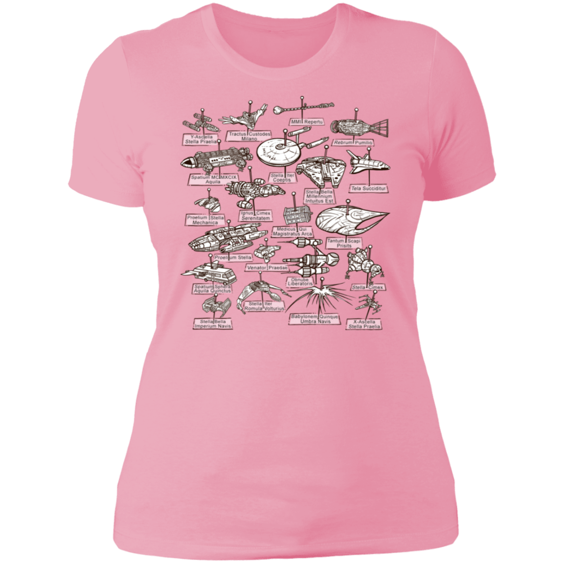 T-Shirts Light Pink / S The Collection Women's Premium T-Shirt