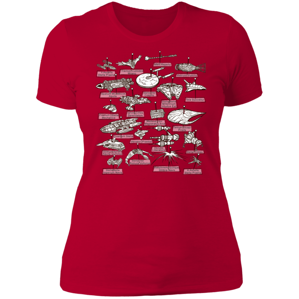 T-Shirts Red / S The Collection Women's Premium T-Shirt