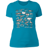 T-Shirts Turquoise / S The Collection Women's Premium T-Shirt