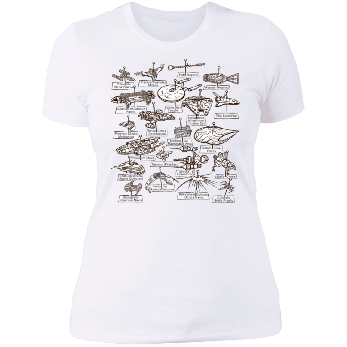 T-Shirts White / S The Collection Women's Premium T-Shirt