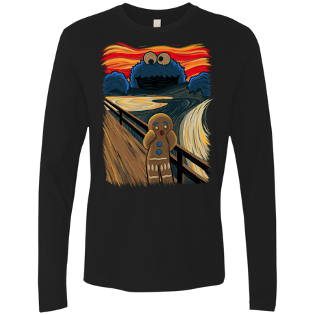 T-Shirts Black / Small The Cookie Muncher Men's Premium Long Sleeve
