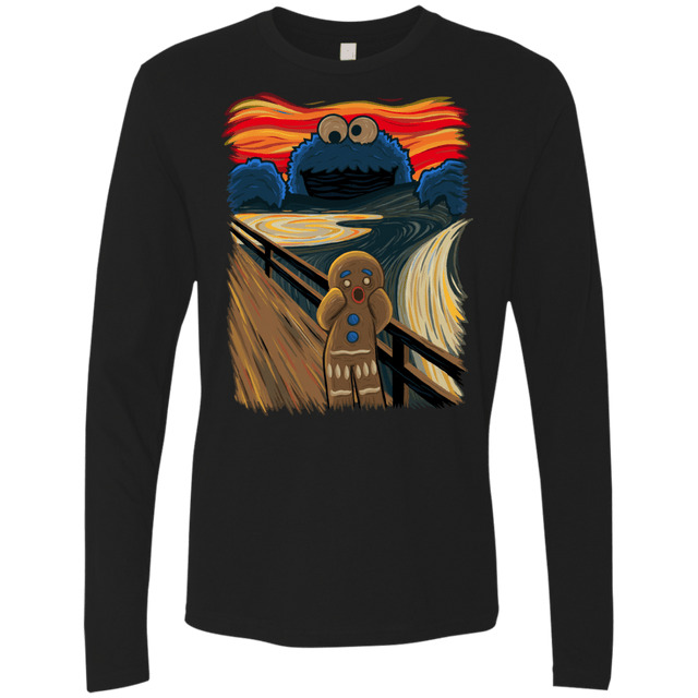 T-Shirts Black / Small The Cookie Muncher Men's Premium Long Sleeve
