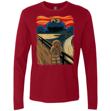 T-Shirts Cardinal / Small The Cookie Muncher Men's Premium Long Sleeve