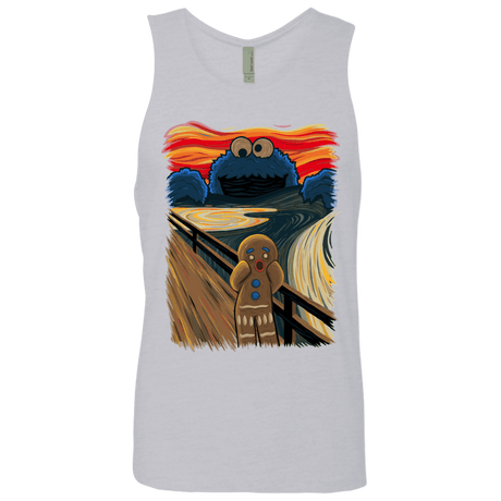 T-Shirts Heather Grey / Small The Cookie Muncher Men's Premium Tank Top