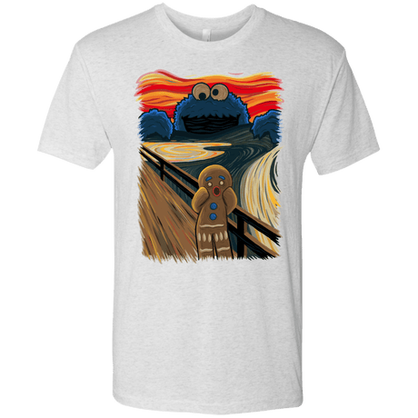 T-Shirts Heather White / Small The Cookie Muncher Men's Triblend T-Shirt