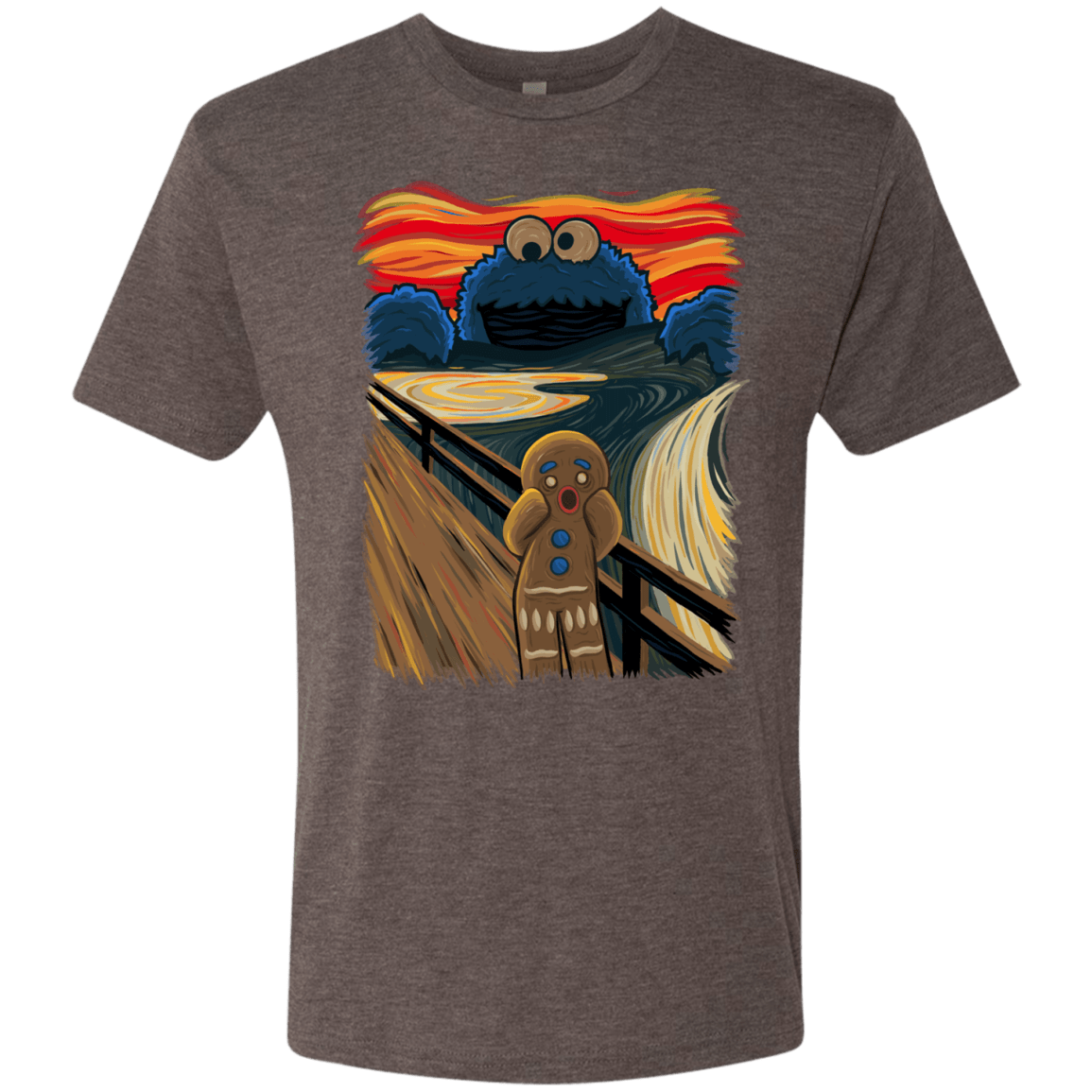 T-Shirts Macchiato / Small The Cookie Muncher Men's Triblend T-Shirt