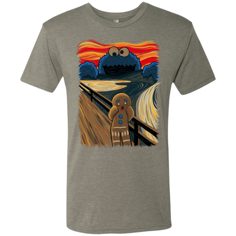 T-Shirts Venetian Grey / Small The Cookie Muncher Men's Triblend T-Shirt