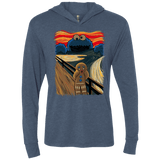 T-Shirts Indigo / X-Small The Cookie Muncher Triblend Long Sleeve Hoodie Tee