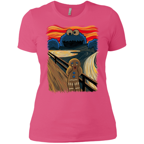 T-Shirts Hot Pink / X-Small The Cookie Muncher Women's Premium T-Shirt
